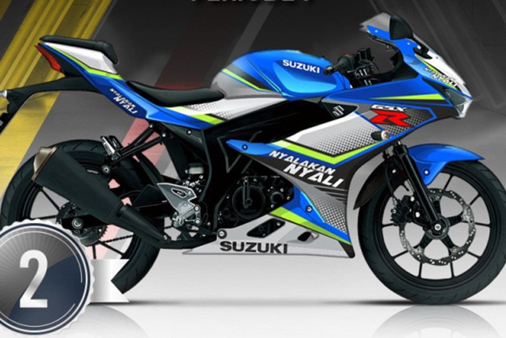 Ini Dia Karya Terbaik Suzuki GSX Series Digital Modifikasi